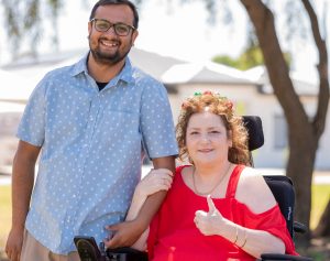 Sharyn Our client at EasAbility